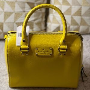 Brand New Yellow Kate Spade Purse